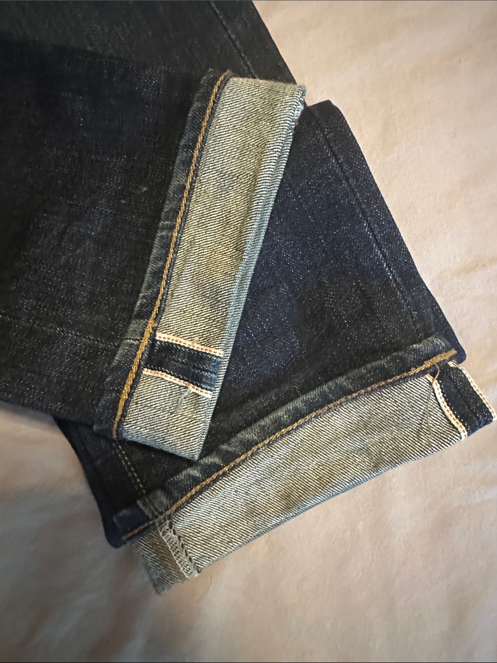 Billiam Selvedge Denim Jeans, Made in USA, White Oak Cone Mills - Picture 2 of 6